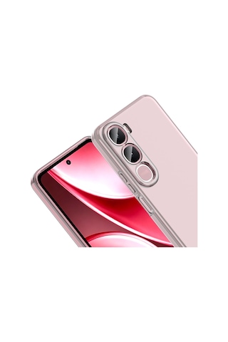 Vivo Y31 5g Kılıf Şeffaf Silikon Hibrit Case