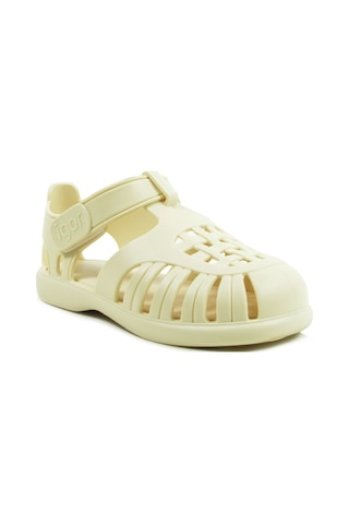 Igor S10271 TOBBY SOLID Çocuk Fildişi Sandalet