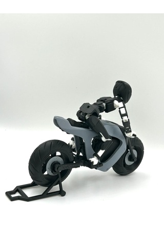 3d Baskı Spor Motosiklet + Dummy Sürücü Figürü Hareketli Tekerlekli Koleksiyon Seti DUMMY 242494683 1089