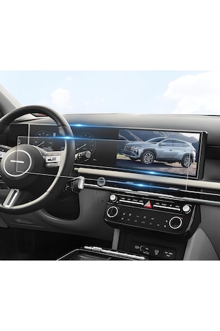 Hyundai Tucson 2025 Büyük Bilgi Ekranı 9h Nano Ekran Koruyucu