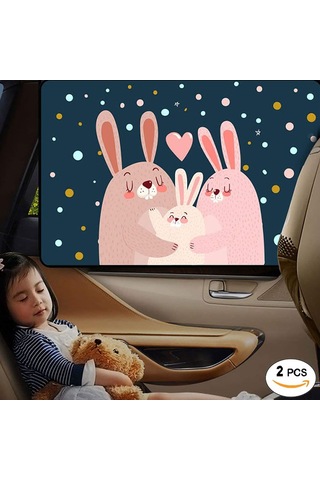 Lemestar Hızlı Kurulumlu Manyetik Araç Güneşlik - Uv Koruma, Katlanabilir, Emniyetli Sürüş