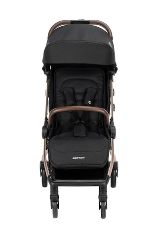 Maxi-Cosi Eva Otomatik Katlanan Kompakt Bebek Arabası Essential Black Champagne