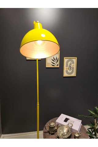 Dolce Taksi Sarısı Lambader Hareketli Başlık Modern Dekoratif... Sarı