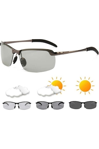 Cbtx Fotokromik Güneş Gözlüğü Gümüş