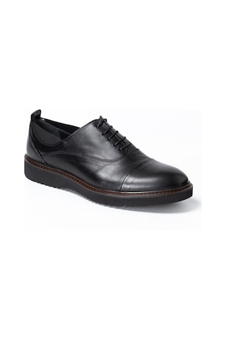 Klasik Ayakkabı Erkek Ka-26y-c4627 John May Casual Shoe Black Bambi Siyah