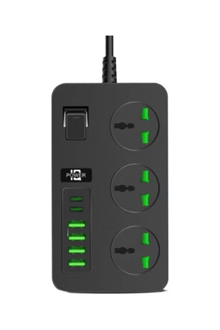 Jian Fan Çok Fonksiyonlu Akıllı Eklenti Çokluçuval Ev Kablolu Sokto Yüksek Güçlü Ceklenti Kartı4 Usb Eklenti