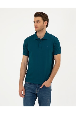 Pierre Cardin Erkek Zümrüt Tişört Basic 50280754-vr055 Zümrüt