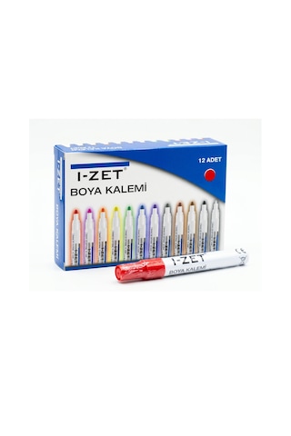 I-zet Paint Marker Kalem Kırmızı 12 Adet