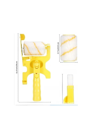 Symbee Duvar Boya Kenar Düzeltici Rulosu - Yumuşak Fırça Ve Sprey İle İç Köşeler, Tavanlar Ve Tabanlar İçin Profesyonel Sonuç