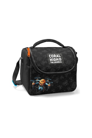Coral High Thermo Beslenme Çantası - Erkek Çocuk, Drone Pilotu Siyah Siyah
