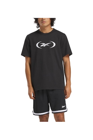 Reebok Basketball T-shırt 100214159 Erkek Tişört Siyah S-xxl Siyah