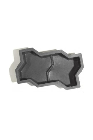 Plastik Parke Taşı Kalıbı Tekli Es Taşı Çizgi 6 Cm (10 Adet)