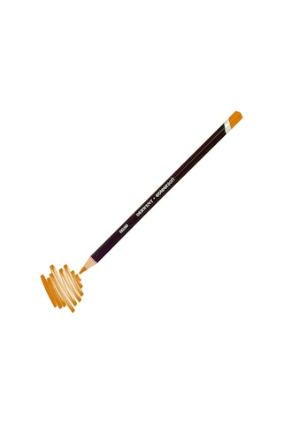 Derwent Coloursoft Pencil Yumuşak Kuruboya Kalemi C060 Pale Orange