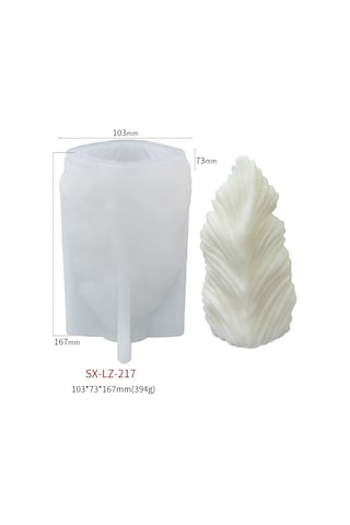 Sones Tarak Dıy Kokulu Mum Silikon Kalıbı, Özellikler: Lz-217