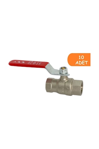 10 Adet Eca 1/2 Endüstriyel Tip Küresel Valfi İç Vida X İç Vida Pn25 602122187