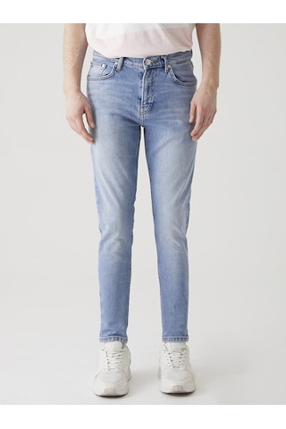 Ltb Smarty Y Normal Bel Dar Paça Skınny Jean Pantolon 010095145415086 54648 Orta Mavı
