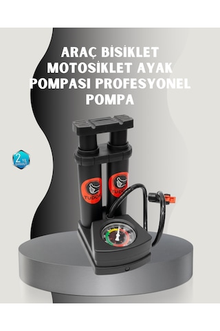 Ayak Basmalı Hava Pompası Şişme Ürünler Ve Lastikler İçin Belirtilmemis
