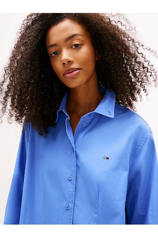 Tjw Mini Pleat Poplin Elbise Gözyüzü Mavisi