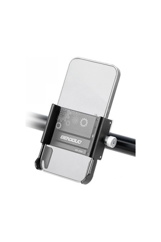 Soulader 360 Derece Dönebilen Universal Telefon Tutucu - Alüminyum Gövde İle Sağlam Ve Pratik Siyah