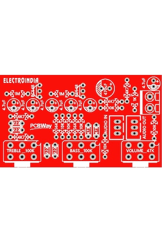 5 Adet Stereo Ton Kontrol Devresi Bc548 Transistörlü