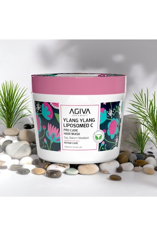 Agiva Ylang Ylang Liposom C Saç Bakım Maskesi 300 Ml - Onarıcı & Bitkisel Bakım