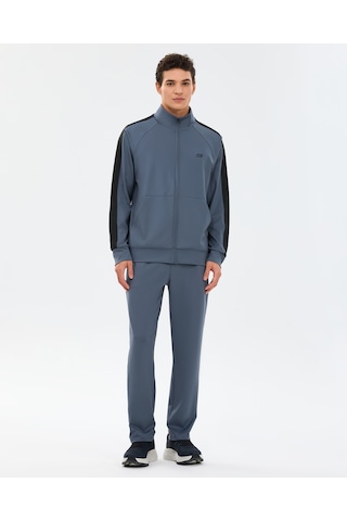 Skechers M Performance Track Suit Erkek Gri Eşofman Takımı S241211-3998