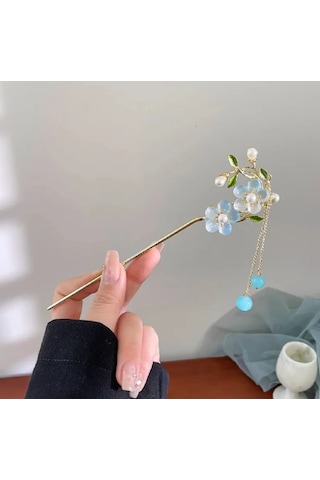 Deus Lıght Gothic Saç Tokası Çin Şpilyeleriyle 300351256 Gri