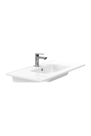 Creavit Kohler 91 Cm Dolap Uyumlu Etajerli Lavabo 1.kalite Kh091.02 Beyaz