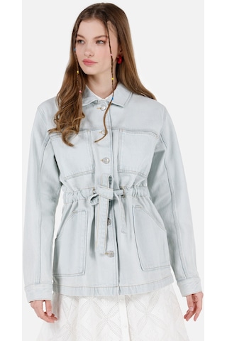 Colins Normal Kesim Mavi Kadın Ceket Denim