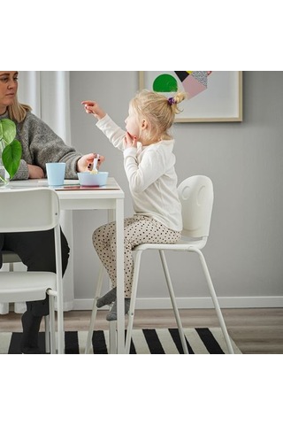 Ikea Vıldgås Çocuk Sandalyesi, Beyaz-beyaz