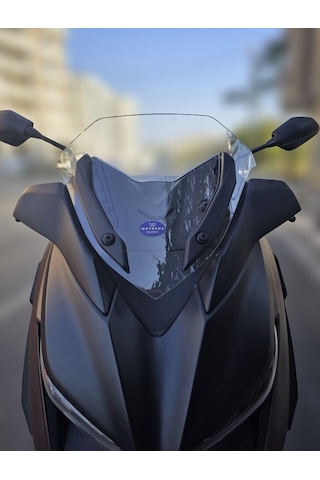 Motocam Yamaha Xmax Ön Cam 2018-2022 Model 36cm Şeffaf Renkli 4mm Sportif