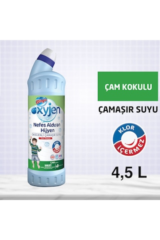 Bingo Oksijen Çam Kokulu Ekonomi Paket Çamaşır Suyu 6 x 750 ML