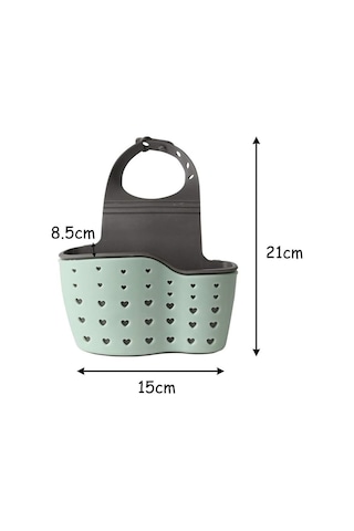 Asılı Sepet, Lavabo Sünger Askılığı, Lavabo Düzenleyici,saklama Kutusu, Asılabilir 1 Adet M-1889 Pla Diğer
