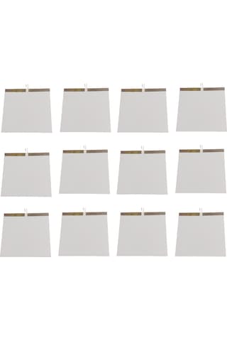 12 Adet Dc 3v Led Lamba Panel Beyaz Işık Aydınlatma Okul Elektrik Deney Seti Ampulü Beyaz