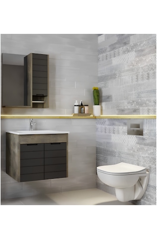 Seramiksan Petite A101001H Kanallı Asma Klozet + Yavaş Kapak