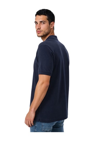 Arma Ar-ma Erkek Polo Yaka Tişört Baskisiz Basic Örme Kumaş Regular Fit %100 Pamuk 30/1 Çift Toplama Penye Pike Y31374358002 Lacivert-l1