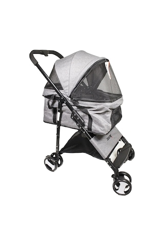 Justie Pet Flatiron Kedi & Köpek Arabası 91 x 45 x 70 CM