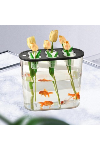 Homyl Hidroponik Yetiştirici Kutusu 6 Delikli Kapalı Masaüstü