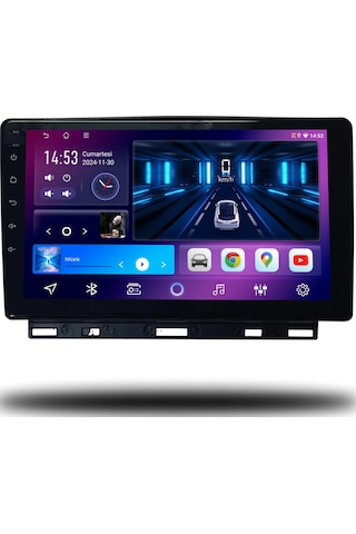 Caros Renault Clio 5 2019-2022 Android Multimedya 6gb Ram 128gb Hafıza 9"