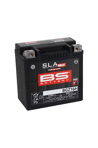 Bs Battery Bgz16h Sla Max Motosiklet Aküsü 300931