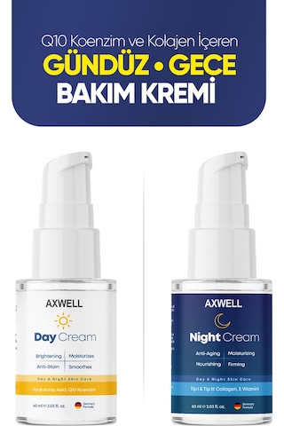 Axwell Premium Brightening Day Cream 60 ML +  Night Cream 60 ML