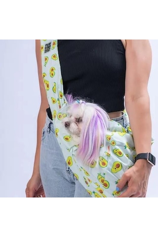 Pawstar Avocado Crossbody Küçük Irk Köpek Çapraz Taşıma Çantası