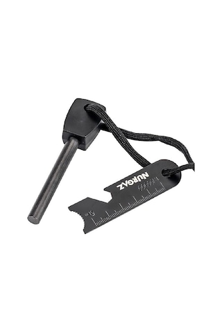 Nurgaz Ng Mc Ateş Başlatıcı Magnezyum Çubuk Siyah