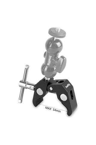 Smallrig 735 Süper Kelepçe 1/4 ''ve 3/8'' Dişliler Siyah