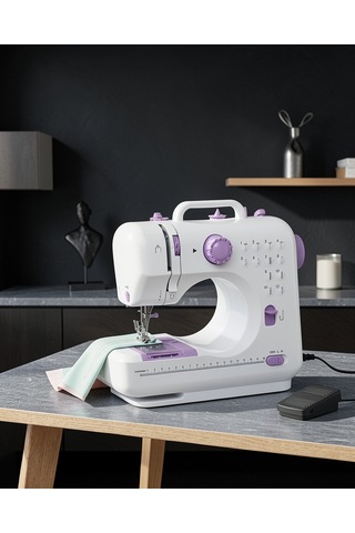 Mini Dikiş Makinesi 12 Dikiş Seçenekli Asw2-2 Diğer