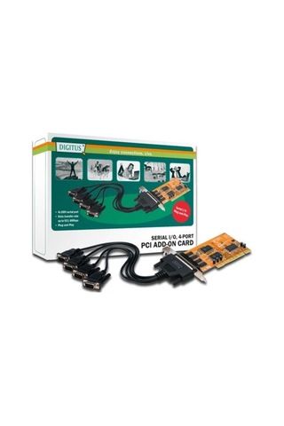 Digitus DS-33002-1 Pci 4 Port Seri Arayüz Kartı