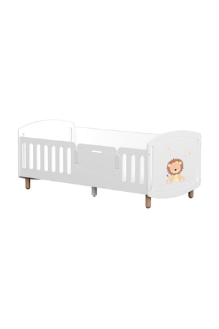 Meltem Kids Sweet Lion Çocuk Odası Montessori Karyola 90x190 Cm Lion 90 x 190 CM