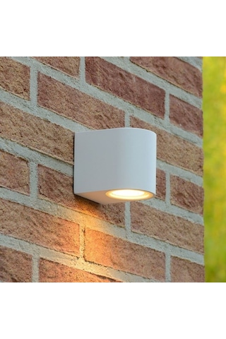 Tek Yönlü İç - Dış Mekan Dekoratif Aplik - Gün Işığı Ampul Dahil Gün Işığı