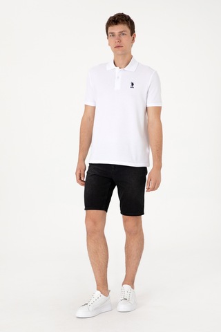 U.s. Polo Assn. Erkek Siyah Şort Jean 50304344-dn0027 Siyah