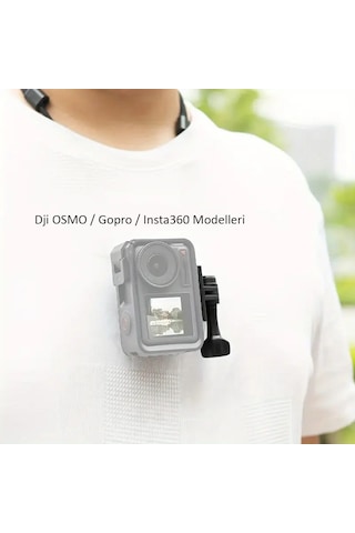 Dji Osmo / Gopro / Insta360 Aksiyon Kamera Manyetik Boyun Askısı